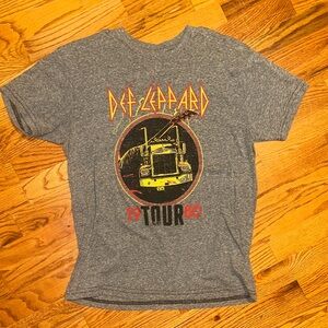 Def Leppard Gray T-Shirt